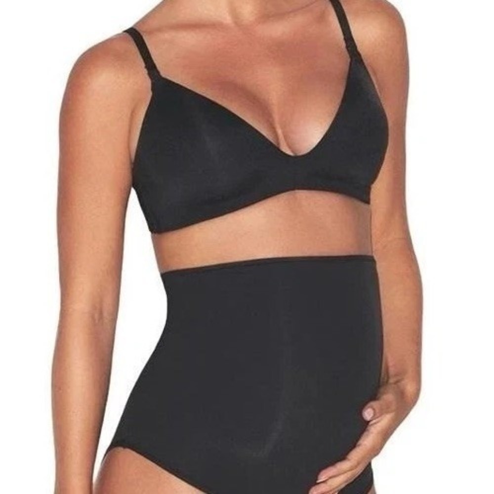 Skims Wireless Form Maternity Tshirt Demi Nursing Bra Black 36DDDD PL-PLG-7704W
